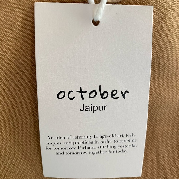 October Jaipur Handmade Totebag - Picture 7 of 8